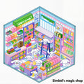 3D scene sticker（small size）